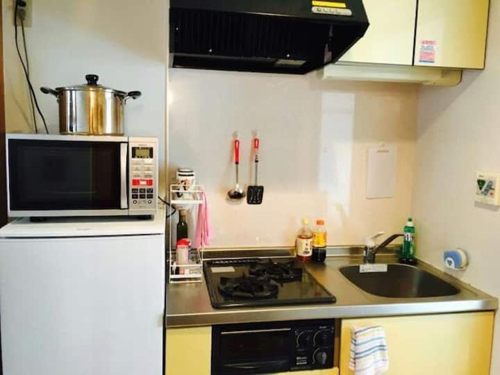 Apartemen 東洋の家-26 Square Meter Treadmi Garden House